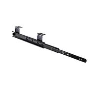Drawer Slides 3 Folds Drawer Rail Guide Track Soft Close Runners Side Mount(250mm(10inch))