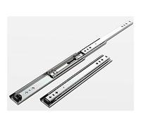 Drawer Slides Heavy Duty Drawer Slides, Telescoping Sliding Rails Tool Box Runners Tracks, Full Extension Ball Bearing Cabinet, 265 Lb Load Capacity