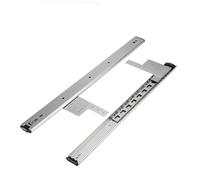 Drawer Slides Hidden Swing Door Slide Rail Wardrobe Wine Cabinet TV Cabinet Door Folding Track Save Space Furniture Hinge (Color : Length 55cm)