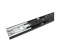 Drawer Slides, Runners,10"-20" Cold Rolled Steel Soft Close Track Cushioned Silent Closing Three Section Sliding Rails Furniture Hardware 1130(Normal 18inch 45cm)