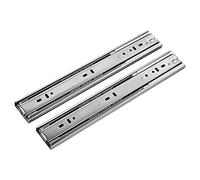 Drawer Slides, Runners,10" - 22" Soft Close Track Rail Sliding Three-Section Cabinet Furniture Hardware 1130(Dg305 22 Inch)