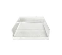 Drawer Storage Box Shooting Water Tank Display Prop Box, Highly Transparent Integrated Acrylic Box Tray(50x10x10cm/20x3.9x3.9in)