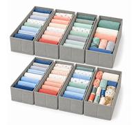 Drawer storage system underwear organiser drawer organiser 8-piece set
