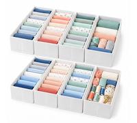Drawer storage system underwear organiser drawer organiser 8-piece set