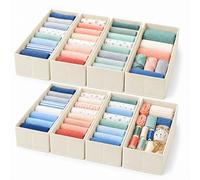 Drawer storage system underwear organiser drawer organiser 8-piece set