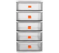 Drawer Style Storage Box 5-layer Pp Desk Organiser Back to School Decor