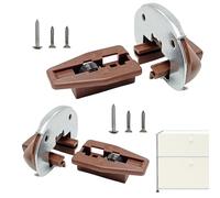 Drawer Track Guides - Drawer Replacement Part for Center Mount Slides - Replacement Part for Center Mount and Undermount Slides