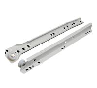 Drawer Track,Silent Side Mount Drawer Slides Heavy Duty Two Section Cabinet Runners Smooth Gliding Track for Easy Installation for Kitchen and Home/14Inch-35Cm