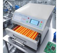 Drawer-Type Reflow Soldering Machine,T962v2.0/T-962A+ Intelligent Infrared IC Heater,PCB Soldering Furnace Reflow Oven,BGA Rework Station 800W