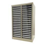 Drawers Bolt and Nut Storage Cabinet 36 File Paper Document Vertical Filing Transparent Document Organizer Without Door Office Warehouse Garage