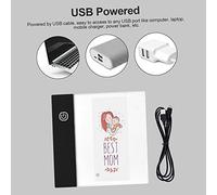 Drawing and Persecution of the Flip Book Kit with USB -LED LED Lightbox for Sketching Calligraphy Design for Animators Students