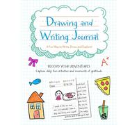 Drawing and Writing Journal: Primary Composition Half Page Lined Paper with Big Drawing Space for Grades K-2: A fun way to write, draw, and explore! 100 pages of creativity (8.5" x 11" Notebook)