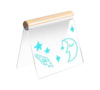 Drawing Board for Kids | 7 Colors Lights for Learning to Write - LED Doodle Board Kids Drawing Material | Note Taking for Kids Teens Family Home Office Escue