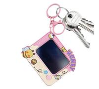 Drawing Board Keychain, Sketch Pad for , Tiny Cartoon Writing Tablet with Keyring - Backpack Keychain Clip, Doodle Drawing Boards, Hanging Ornaments, Key Holder