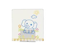 Drawing Board with Built-in LED Light | Writing Board with USB Connectable,Erasable LED Whiteboard with Markers Included - For Children's Bedroom Boys Girls Home School Office
