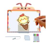 Drawing Board With LED Light,Children's Luminous Writing Tablet,Glow Board For Kids - for Birthday Parties, Home School, Classroom, Nursery, Kindergarten, Travel