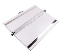 Drawing Board with Magnetic Card Strip, Desktop Stand for Architects and Artists