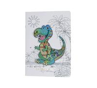 Drawing book a5 Kiub Kook Enfants Dino Blanc TU