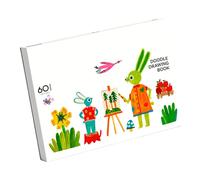 Drawing Book For Kids,60 Sheets Double-Sided Art Paper,Activity Coloring with Doodles for Small | for Baby and Kids Kindergarten Students Adults Painters