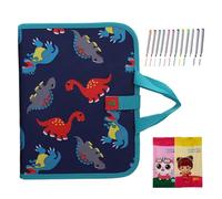 Drawing Chalk Book - Erasable Scribble Pad | Drawing Board,for Kids Girls Children Birthday Classroom Home New Year Preschool Travel Car Airplane Restaurant Park Zoo Beach