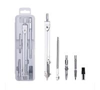 Drawing Compass Drafting Tools Professional Drawing Compass Setting Geometry Mathematics Compasses Drawing Tool Drafting Engineer Student Stationery Math Ruler Kit(B)