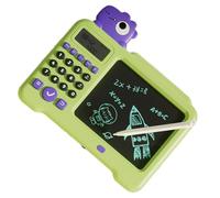 Drawing Educational Toys - Calculation Handwriting Tablet, LCD Writing Tablet Toys | Studies Audio Learning Machine Toys, Erasable Doodle Board for Kids