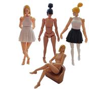 Drawing Figure Mannequin,Artists Manikin Drawing Figure Mannequin | Poseable Art Supplies Female Human Body Doll for Decoration Painting Artistic Creation Collection Display Role-Playing