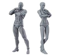 Drawing Figures Model 2PCS 5.91 Inch Male Female Action Figure Poseable Drawing Mannequin for Artists
