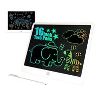 Drawing for Children, Erased LCD Drawing Tablet Writing Board, Rechargeable Learning Toys for Ages3-8 Christmas Birthdays Gifts Girls Boys Adults 11-inch White