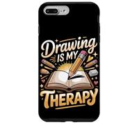 Drawing Is My Therapy Illustrator Illustration Case for iPhone 7 Plus/8 Plus