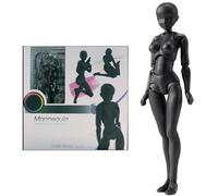 Drawing Mannequin Simulated Posable Manikin PVC DIY Articulated Drawing Figure Model Drawing Model for Sketching Painting Artists, Female Gift for Christmas