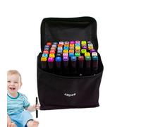 Drawing Markers - Tip Marker Set, Drawing Pens for Art Sets | Sturdy Drawing Pens, Permanent Art Set for Coloring Sketches with Cust