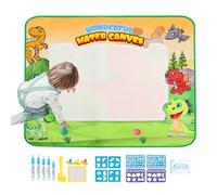 Drawing Mat for Kids: Extra Large Reusable Painting and Doodling Board, Hassle-free Art Activity, Creative Coloring Toy | Pens Included