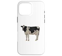 Drawing of a Holstein cattle Case for iPhone 16 Pro Max