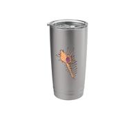 Drawing of a Venus Comb Stainless Steel Insulated Tumbler