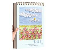 Drawing Pad Drawing Notebook 160gsm Paper Perfect for Mixed Media Sketching and Watercolor Painting Artist Grade for Markers