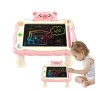 Drawing Pad for Kids - Educational Erasable Sketch Pad with Stand - Portable Writing Tablet, Art Supplies for Home, School, Trave
