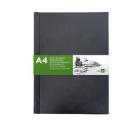 Drawing Pad Leaderpapel Sketches Bound DIN A4 210x297mm 100 Sheets 100 g/m2 Black