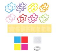 Drawing Paper Ornaments - Window Art | Translucent Activity Paper For Glass Window Decoration, Portable Crafts Supplies For Boys And Girls, DIY Sun-Catcher Art For Home; Perfect For School Projects