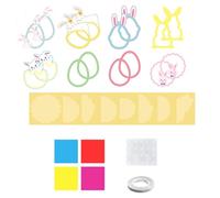 Drawing Paper, Portable Creative Materials, Creative Activities, Paper Ornamental Art, for Boys and Girls, Home, Glass Window, Birthday, Party, Outdoor School Activities