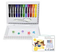Drawing Pens | Artistic Water Floating Drawing Pens | Erasable Markers 12-Color Stationery Crafts Use for School Home Preschoolers Beginners