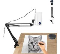 Drawing Projector for Tracing, Portable Art Projector with Stand, USB and Smartphone Compatible, Remote Control for Kids, Ideal for Desktop Canvas and Wall