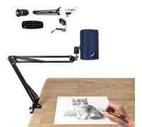 Drawing Projector with Remote Control for Tracing and Sketching, Portable Wireless Projection Lamp for DIY Art Projects
