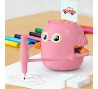 Drawing Robot for Kids - Interactive Creative Smart Doodle Bot Toy with 100 Cards and 12 Pencils, Educational Learning Toy with Voice Features