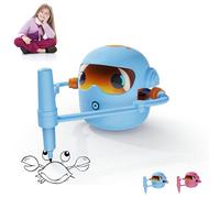 Drawing Robot for Kids, Interactive Educational Drawing Robot for Kids, Guide art Enlightenment, With 100 Word Cards & 14 Color Pens for Girls and Boys Age 3-6 (C#1)