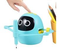 Drawing Robot for Kids - Interactive Educational Toy | Includes 100 Cards and 5 Coloring Pencils | For Kids Ages 3-12 Teens Girls Birthday Home School Classroom Jul Room