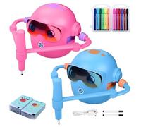 Drawing Robot For Kids, Magic Drawing Robot, Interactive Learning Toys With Voice Guidance And 100 Cards, Interactive Educational Drawings Machine, Arts Crafts Toy Drawings Robots, For Kids