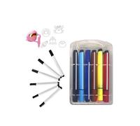 Drawing Robot Pen,Smooth Universal Colorful Complete Replacement Markers,12Pcs Coloring Drawing Robot Markers,Smooth Flow,Auto Sketching Machine Pens,Compatible with all Kid Painting RobotMachines