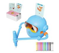 Drawing Robot | with 100 Cards Interactive Smart Painting Learning Creativity Toy - Drawing Machine Arts Crafts Toy | for Prechoolers Kindergarten Students Boys Girls Children Family