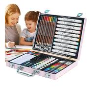 Drawing Set | Marker Painting Kit for Children - Creative Inspiration Art Supplies with Vibrant Colors for Family Craft Time Summer Camp Activities